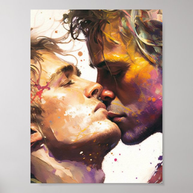 Affiche Hommes amoureux (Devant)