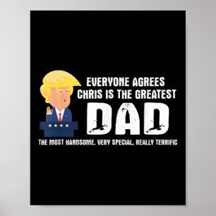 Affiche Hommes Drôle Trump Dit La Plus Grande Citation Pap