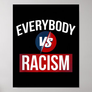 Affiche Hommes Femmes Chaque Corps Vs Racisme Citations Gr
