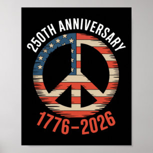 Affiche Hommes Femmes Histoire Patriotique 1776 2026 250e 