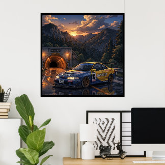 Affiche Honda Integra Type R JTCC
