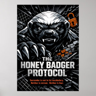 Affiche Honey Badger Protocol
