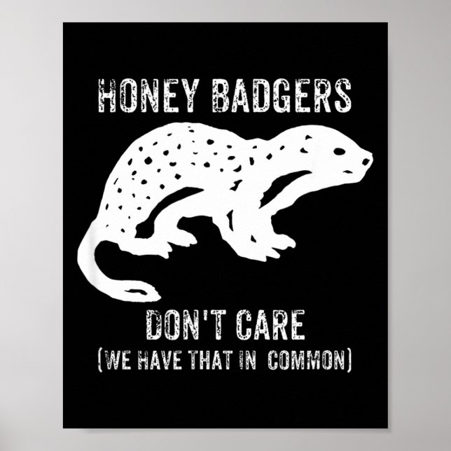 Affiche Honey Badgers Don't Care S  (Devant)