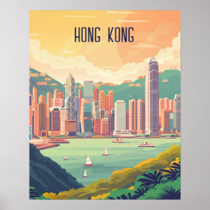 Affiche Hong Kong