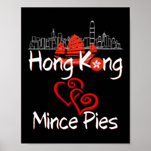 Affiche Hong Kong aime les minces tartes
