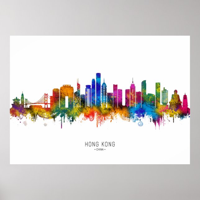 Affiche Hong Kong Chine Horizon (Devant)