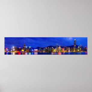 Affiche Hong Kong Island