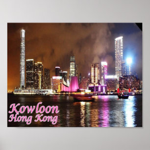 Affiche Hong Kong - Kowloon -