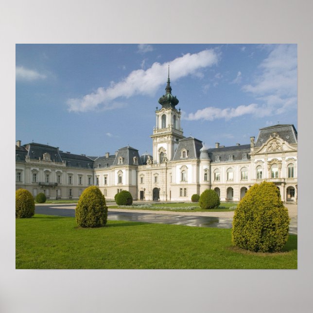 Affiche HONGRIE, région du lac Balaton, KESZTHELY : 2 (Devant)