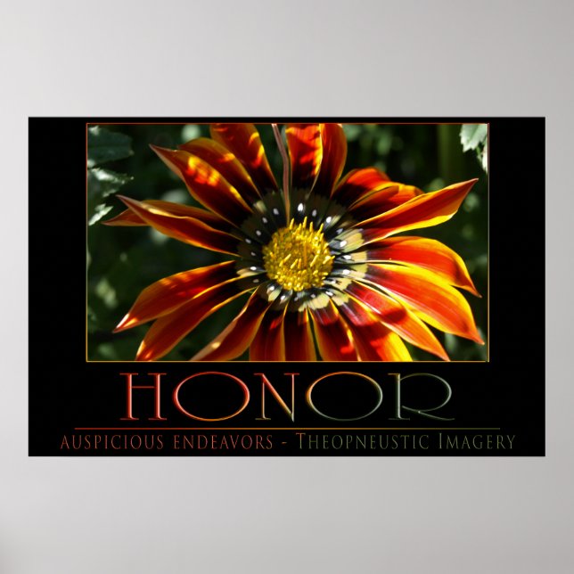 Affiche honneur (Devant)
