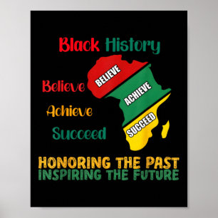Affiche Honorer le passé, inspirer le futur Histoire des N