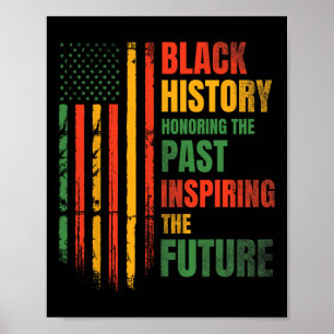 Affiche Honorer le passé, inspirer le futur Mois de l'hist