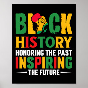 Affiche Honorer le passé, inspirer le futur Mois de l'hist