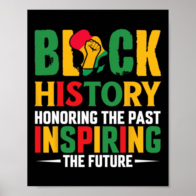 Affiche Honorer le passé, inspirer le futur Mois de l'hist (Devant)