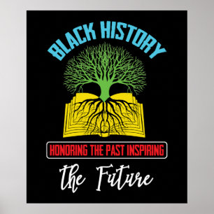 Affiche Honoring Past Inspiring Future Black History Month