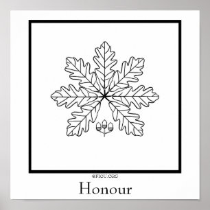 Affiche Honour Symbol