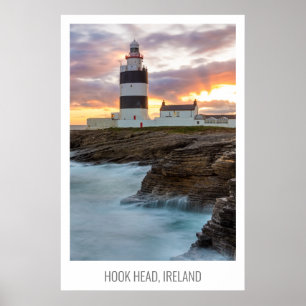 Affiche Hook Head, comté de Wexford, Ireland