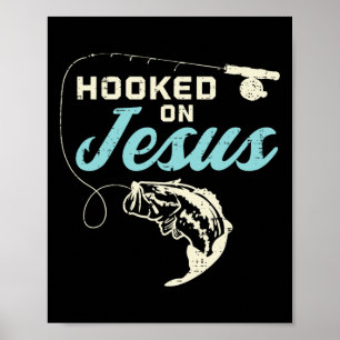 Affiche Hook Sur Jésus Par Pêche Chrétien Dieu Religieux