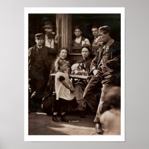 Affiche Hookey Alf de Whitechapel, de 'Street Life in Lo