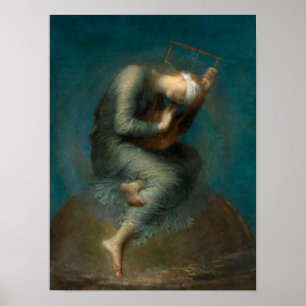 Affiche Hope, 1891 par George Frederic Watts