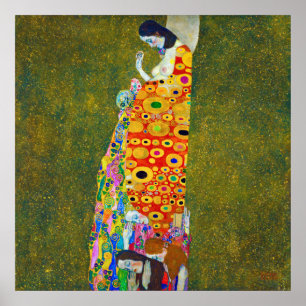 Affiche Hope, Gustav Klimt