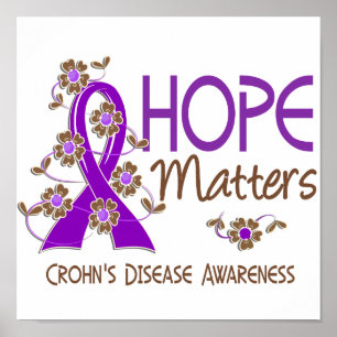 Affiche Hope Matters 3 La maladie de Crohn