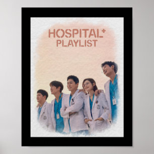 Affiche Hôpital Playlist Kdrama Wise Doctor Life Jo Jung