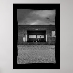 Affiche Hôpital psychiatrique Lakehead no 2 avec frontière