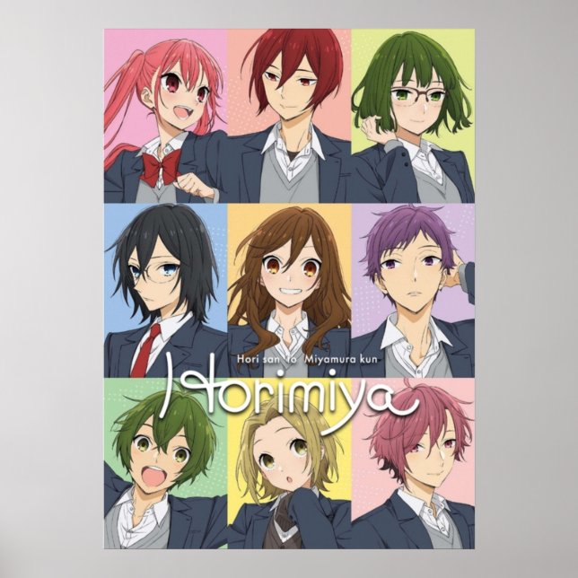 Affiche Horimiya Anime (Devant)