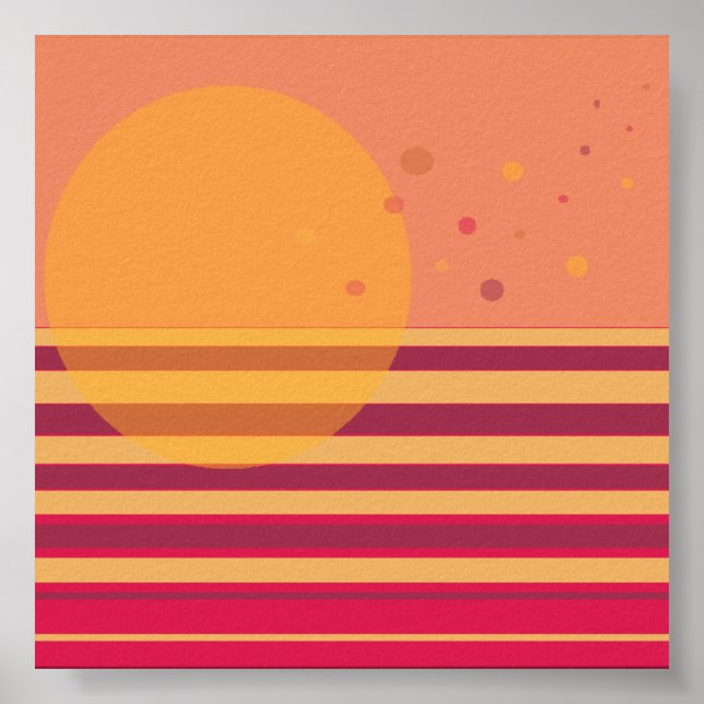 Affiche horizon (Devant)