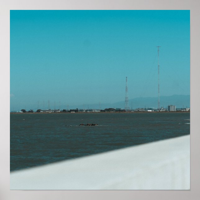 Affiche Horizon Bleu (Devant)