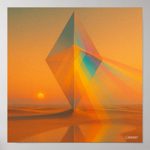 Affiche Horizon Chromatique