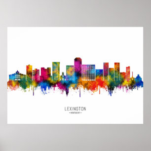 Affiche Horizon de Lexington Kentucky