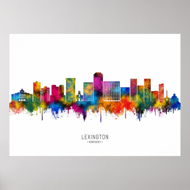Affiche Horizon de Lexington Kentucky (Devant)