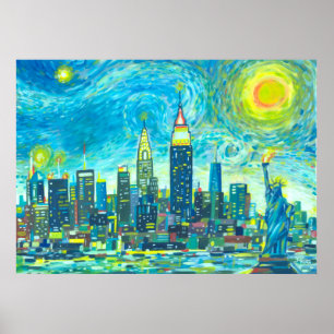 Affiche Horizon de Manhattan