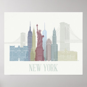 Affiche Horizon de New York