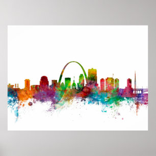 Affiche Horizon de St Louis Missouri