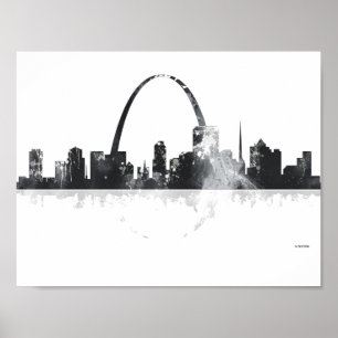AFFICHE HORIZON DE ST LOUIS, MISSOURI