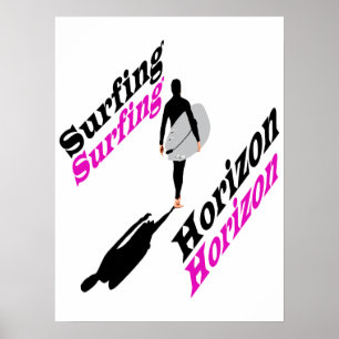 Affiche Horizon de surf