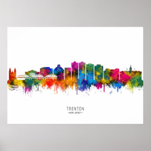 Affiche Horizon de Trenton New Jersey