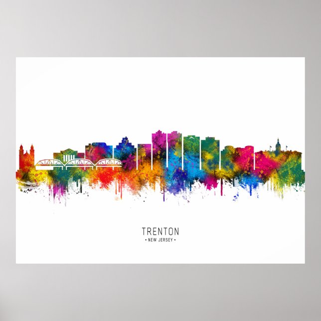 Affiche Horizon de Trenton New Jersey (Devant)