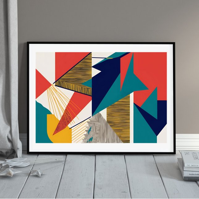 Affiche Horizon fracturé (Créateur téléchargé)