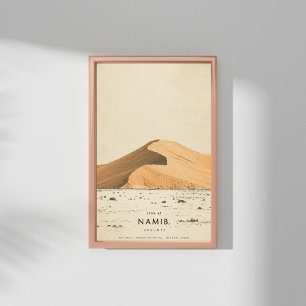 Affiche Horizon Infini – Voyage Vintage dans le Désert du