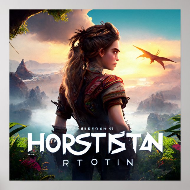 Affiche horizon interdit à l'ouest (Devant)