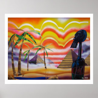 Affiche Horizon nubien