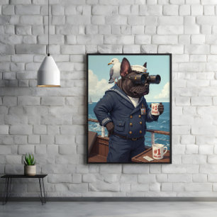 Affiche Horizon Scans Seadog : Toutes les pattes ont été d