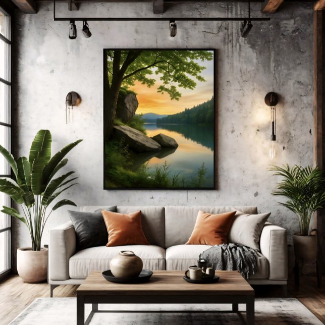 Affiche Horizon Serein (Créateur téléchargé)