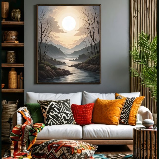 Affiche Horizon silencieux (Créateur téléchargé)