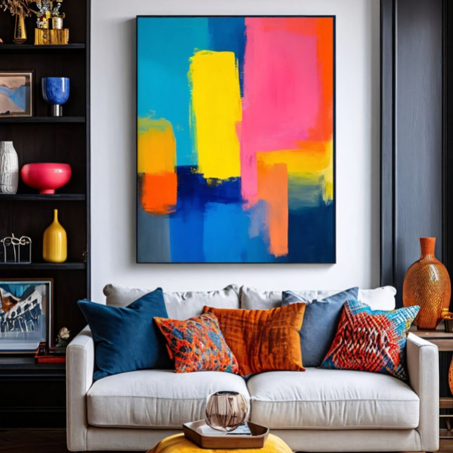Affiche Horizon vibrant (Créateur téléchargé)