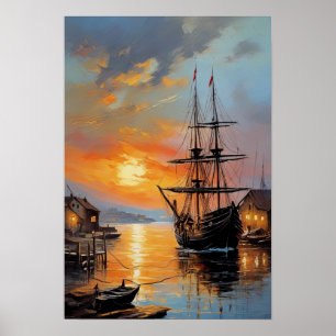 Affiche Horizon's Call, Ship Leave Port